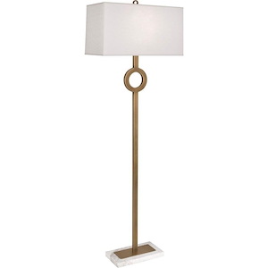 Oculus 1-Light Floor Lamp 13 Inches Wide and 62.75 Inches Tall