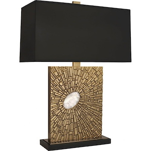 Goliath 1-Light Table Lamp 13 Inches Wide and 27.375 Inches Tall