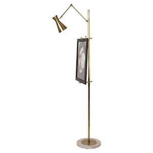 Jonathan Adler Bristol 1-Light Floor Lamp 13.5 Inches Wide and 72.75 Inches Tall