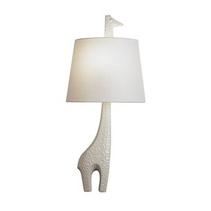 Jonathan Adler Ceramic Sconce 1-Light Right Wall Sconce 5 Inches Wide and 25.75 Inches Tall - 114067