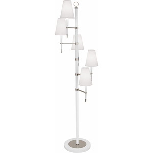 Jonathan Adler Ventana 5-Light Floor Lamp 22 Inches Wide and 73 Inches Tall - 1008815