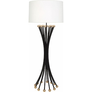 Jonathan Adler Biarritz 1-Light Floor Lamp 16.125 Inches Wide and 60.875 Inches Tall - 1215378
