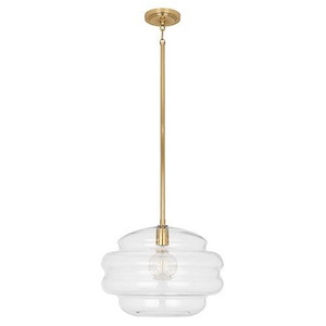 Horizon-1 Light Pendant-15.25 Inches Wide by 12.25 Inches High