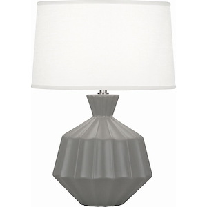 Orion 1-Light Table Lamp 8.75 Inches Wide and 17.625 Inches Tall