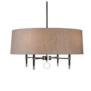 Jonathan Adler Ventana 4-Light Chandelier 32.5 Inches Wide and 16.5 Inches Tall - 168982