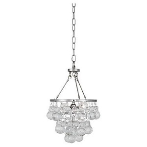 Bling 2-Light Pendant 10 Inches Wide and 14.75 Inches Tall