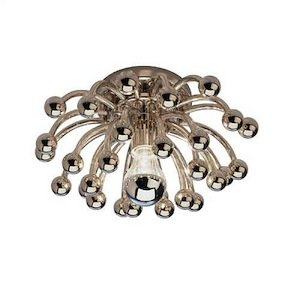 Anemone 1-Light Flushmount 13 Inches Wide and 6.25 Inches Tall - 114006