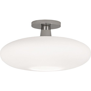 Rico Espinet Ovo - 1 Light Flush Mount-7.88 Inches Tall and 15 Inches Wide - 1153077