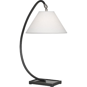 Curtis 1-Light Table Lamp 5.5 Inches Wide and 24.875 Inches Tall