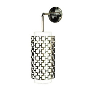 Jonathan Adler Parker 1-Light Wall Sconce 7 Inches Wide and 22.25 Inches Tall