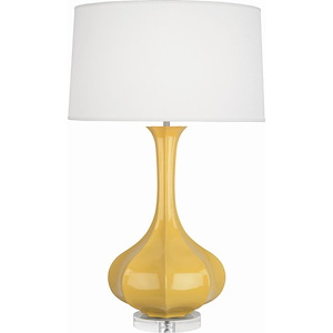 Pike 1-Light Table Lamp 11.5 Inches Wide and 32.75 Inches Tall