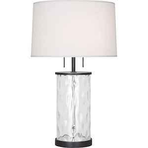 Gloria 2-Light Table Lamp 7.5 Inches Wide and 28.25 Inches Tall