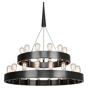 Rico Espinet Candelaria 3Chandelier 34.875 Inches Wide and 40.25 Inches Tall - 254596