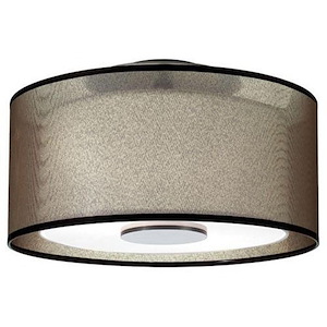 Saturnia 2-Light Flushmount 17.5 Inches Wide and 9.75 Inches Tall - 1008804