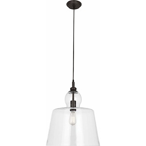 Albert 1-Light Pendant 15 Inches Wide and 18.625 Inches Tall