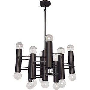 Jonathan Adler Milano 17-Light Pendant 23.5 Inches Wide and 12 Inches Tall