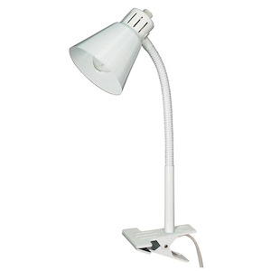 40W One Light Clip On Goose Neck Desk Lamp