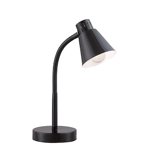 40W One Light Goose Neck Small Desk Lamp