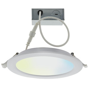 10W LED Direct Wire Downlight-1.5 Inches Tall and 5.31 Inches Wide