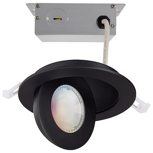 Starfish - 9W LED Gimbal Downlight-1.44 Inch Tall and 4.92 Inch Wide - 1384916