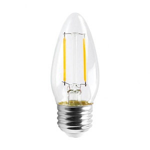 3.5 Inch 4.3W C11 LED Medium Base Replacement Lamp