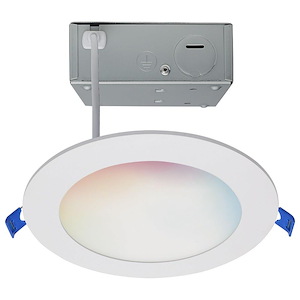 Starfish - 12W LED Round Low Profile Downlight In Utilitarian Style-1 Inches Tall and 7.17 Inches Wide - 1314373