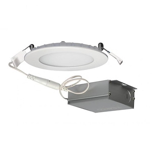 Sprint - 4 Inch 10W LED Round Direct Wire Downlight with Remote Driver