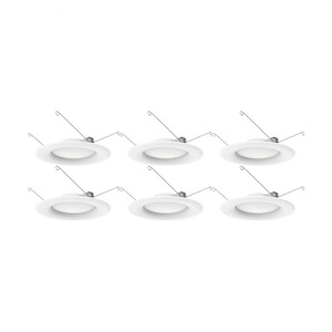 5-6 Inch 9.2W LED Downlight Retrofit (Pack of 6)