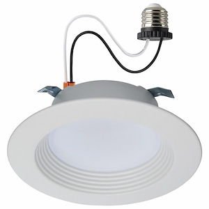 6.7W CCT Selectable LED Round Downlight Retrofit - 4In -  - Round