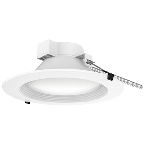 30W CCT Adjustable LED Commercial Downlight In Utilitarian Style-4.49 Inches Tall and 11.78 Inches Wide