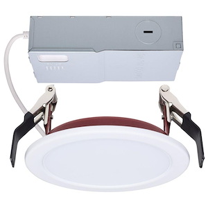 ColorQuick - 10W LED Slim Fit Flat Face Downlight-0.88 Inch Tall and 4.74 Inch Wide - 1397177
