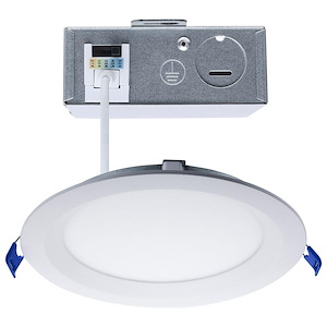 ColorQuick - 13W LED Round Smooth Baffle Downlight-1.34 Inch Tall and 7.17 Inch Wide - 1378151