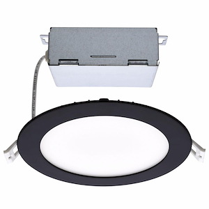 12W CCT Selectable LED Round Edge-lit Direct Wire Downlight with Remote Driver - 1317809