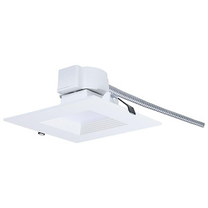 ColorQuick - 18.5W LED Field Selectable 6 Inch Square Downlight-3.43 Inch Tall and 7.4 Inch Wide - 1393626