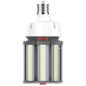 100/80/63 Wattage Selectable CCT Selectable Extended Mogul Base LED HID Replacement Lamp-5.11 Inches Wide