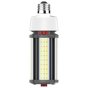 27/22/18 Wattage Selectable CCT Selectable Medium Base LED HID Replacement Lamp-2.32 Inches Wide