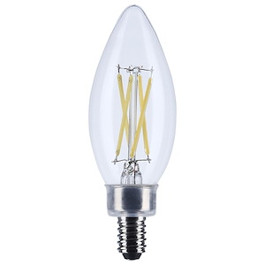 4.5W B11 Candelabra Base LED Replacement Lamp (Pack of 6)-3.75 Inches Length and 1.25 Inches Wide - 845342