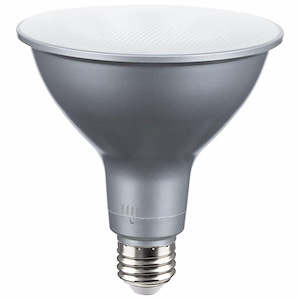21W High Lumen LED PAR38 Medium Base Replacement Lamp In Utilitarian Style-5.12 Inches Length and 4.76 Inches Wide