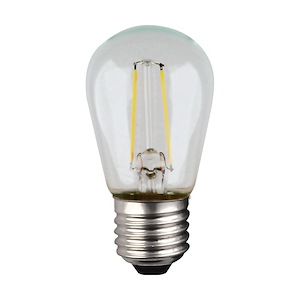 1W LED String Light Replacement Bulb (Pack of 4) In Style-3.43 Inches Length and 1.81 Inches Wide
