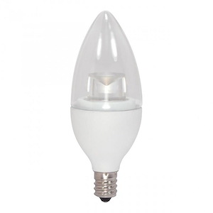 3.75 Inch 4.5W B11 LED Candelabra Base Replacement Lamp