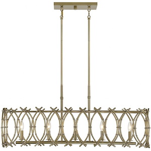 5 Light Chandelier-16 inches tall by 8.5 inches wide - 1217186