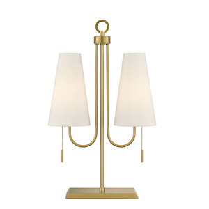 Wilkes - 2 Light Table Lamp-25 Inch Tall and 8 Inch Wide - 1399532