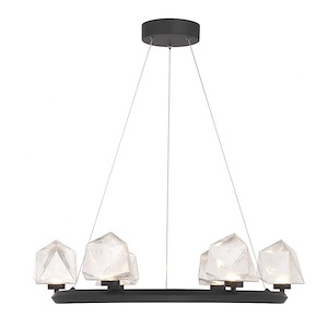 Castello - 24W 6 LED Chandelier-6 Inch Tall and 26.5 Inch Wide - 1375371