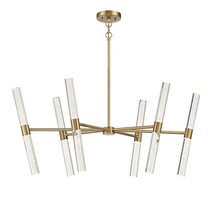 Arlon - 30W 12 Led Chandelier In Modern Style-17 Inches Tall And 20 Inches Wide