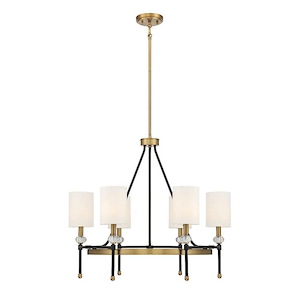 Tivoli - 6 Light Chandelier In Transitional Style-24 Inches Tall And 28 Inches Wide - 1217461