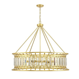 Daintree - 10 Light Chandelier In Glam Style-39 Inches Tall And 45 Inches Wide