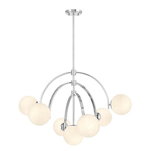 Marias - 7 Light Chandelier In Modern Style-22 Inches Tall and 32 Inches Wide