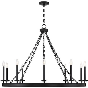 Seville - 10 Light Chandelier-33 Inch Tall and 45 Inch Wide - 1393347