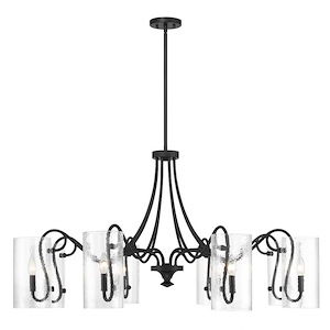 Calgary - 8 Light Chandelier In Traditional Style-26.5 Inches Tall and 48 Inches Wide