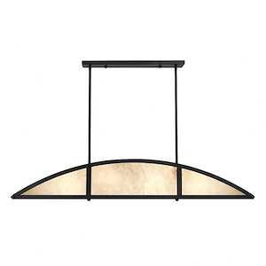 Legacy - 4 Light Linear Chandelier In Vintage Style by Breegan Jane -8 Inches Tall and 8 Inches Wide